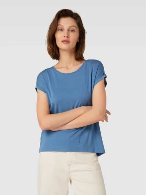 T-shirt z krótkimi rękawami model ‘AVA PLAIN’ Vero Moda