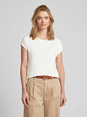 Zdjęcie produktu T-shirt z krótkimi rękawami model ‘AVA’ Vero Moda Biały