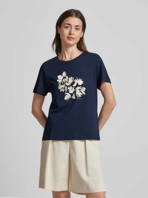 T-shirt z kwiatowym nadrukiem Tom Tailor