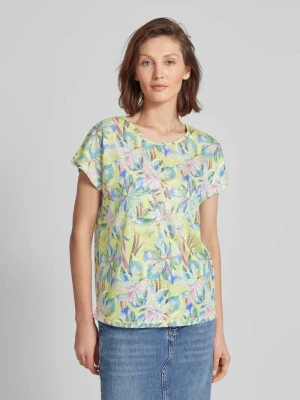 T-shirt z kwiatowym wzorem Christian Berg Woman