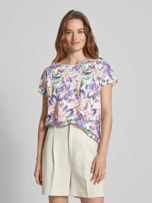 T-shirt z kwiatowym wzorem Christian Berg Woman