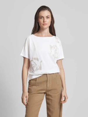 T-shirt z kwiatowym wzorem Esprit