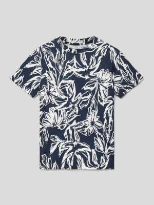 T-shirt z kwiatowym wzorem jack & jones