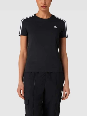 T-shirt z lampasami ADIDAS SPORTSWEAR