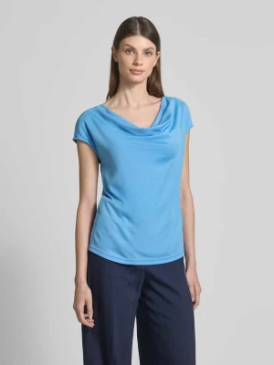 T-shirt z lejącym dekoltem Zero