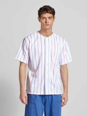 T-shirt z listwą guzikową model ‘PALMS’ The Hundreds