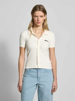 T-shirt z listwą guzikową model ‘TALLASSE’ Dickies