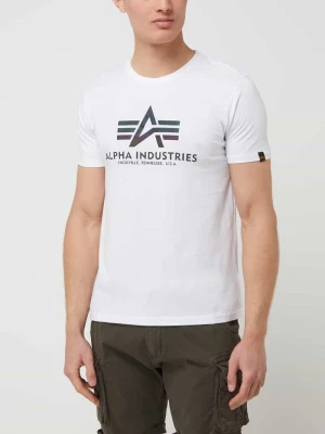 T-shirt z logo alpha industries