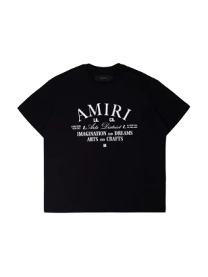 T-shirt z logo Amiri
