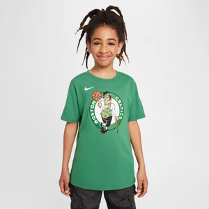 T-shirt z logo dla dużych dzieci (chłopców) Nike NBA Boston Celtics Essential - Zieleń