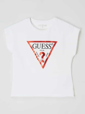 T-shirt z logo Guess
