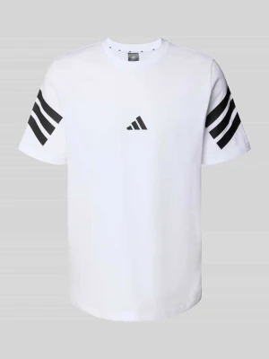 T-shirt z logo i okrągłym dekoltem ADIDAS SPORTSWEAR
