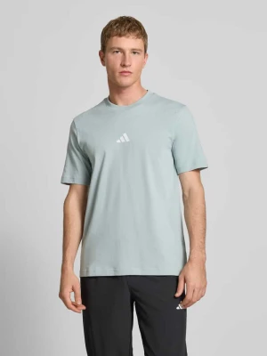 T-shirt z logo i okrągłym dekoltem adidas Sportswear