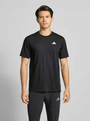T-shirt z logo i okrągłym dekoltem adidas Training