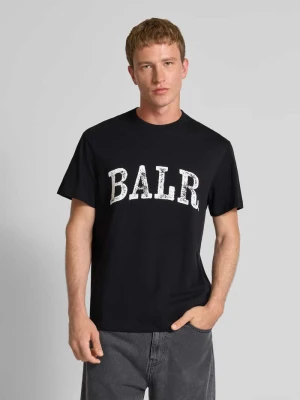 T-shirt z logo i okrągłym dekoltem Balr.
