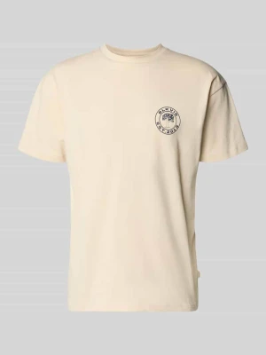 t-shirt z logo i okrągłym dekoltem BLKVIS