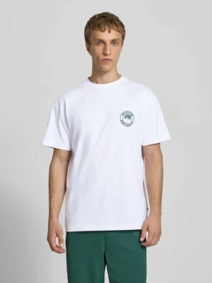 t-shirt z logo i okrągłym dekoltem BLKVIS