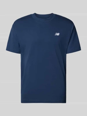 t-shirt z logo i okrągłym dekoltem New Balance
