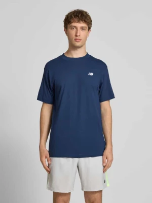 t-shirt z logo i okrągłym dekoltem New Balance