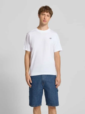 t-shirt z logo i okrągłym dekoltem New Balance
