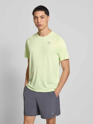 t-shirt z logo i okrągłym dekoltem PUMA PERFORMANCE