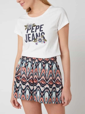 T-shirt z logo model ‘Bernardette’ Pepe Jeans