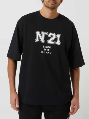 T-shirt z logo NO21