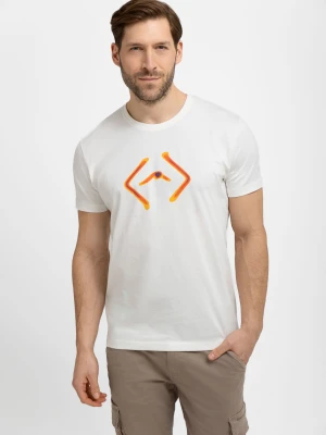 T-shirt z logo T-FLUO Volcano