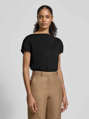 T-shirt z marszczeniami model ‘Shima’ MOS MOSH