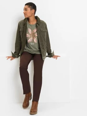 T-shirt z miękkiej mieszanki wiskozy bonprix