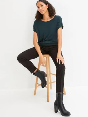 T-shirt z miękkiej mieszanki wiskozy bonprix