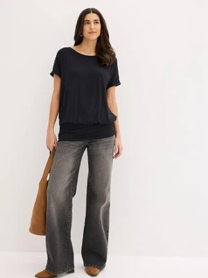 T-shirt z miękkiej mieszanki wiskozy bonprix