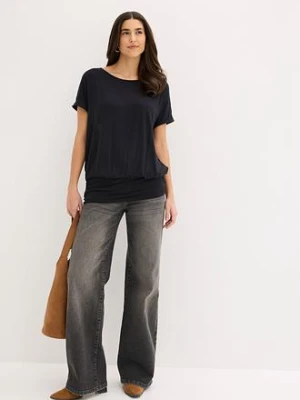 T-shirt z miękkiej mieszanki wiskozy bonprix