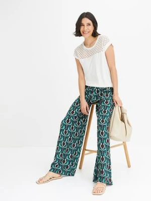 T-shirt z miękkiej mieszanki wiskozy bonprix