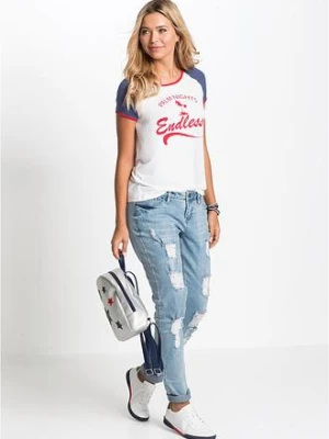 T-shirt z miękkiej wiskozy bonprix