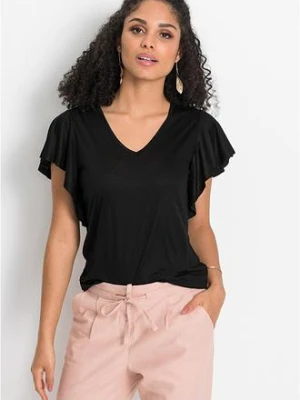 T-shirt z miękkiej wiskozy bonprix