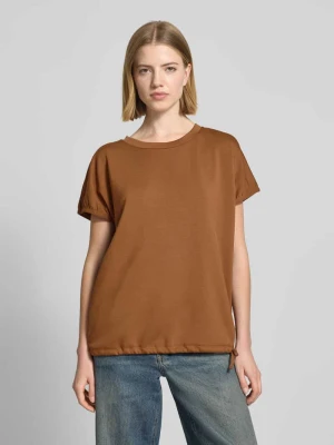 t-shirt z mieszanka moheru z okrągły dekolt model 'BANU' Soyaconcept