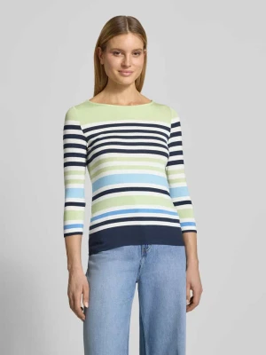 t-shirt z mieszanka wiskozy i elastanu z rękaw o dł. 3/4 Betty Barclay