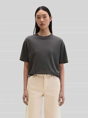 T-shirt z mieszanki bawełny o kroju relaxed fit Marc O'Polo