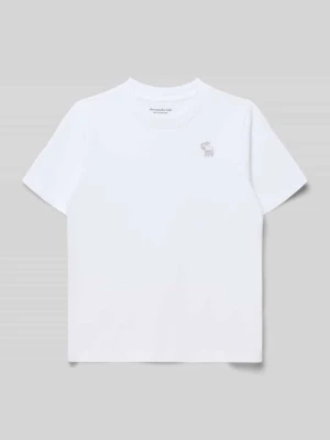 T-shirt z mieszanki bawełny w kroju regular fit model 'ESSENTIAL' Abercrombie&Fitch
