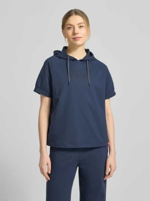 t-shirt z mieszanki bawełny z kapturem model 'SHARON3' Fire + Ice