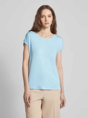 T-shirt z mieszanki lyocellu i elastanu model ‘AVA’ Vero Moda