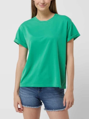 T-shirt z mieszanki modalu model ‘Amana’ MbyM