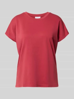 t-shirt z mieszanki modalu z okrągłym dekoltem Jake*s Collection