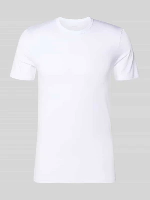 T-shirt z mieszanki modalu z okrągłym dekoltem mey