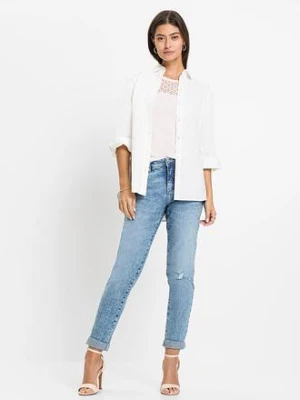 T-shirt z mieszanki wiskozy bonprix