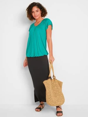 T-shirt z mieszanki wiskozy bonprix