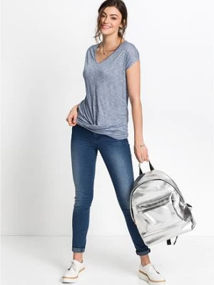 T-shirt z mieszanki wiskozy bonprix