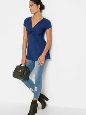 T-shirt z mieszanki wiskozy bonprix