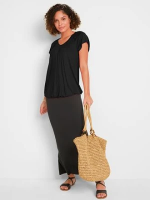 T-shirt z mieszanki wiskozy bonprix